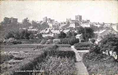 Hexham. Do Terminal — vista panorâmica — série exclusiva Albert & Co. Londres