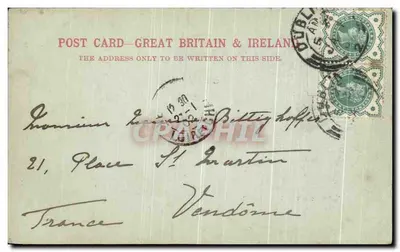Caminho do Gigante e Stookans — 1681 — Grã-Bretanha & Irlanda — Verso