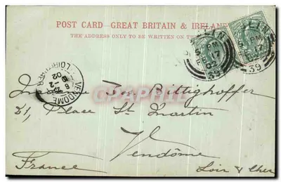 Belfast Castle — vue panoramique — éditeur : POST CARD-GREAT BRITAIN & IRELAND, n° 1471 — Achterkant