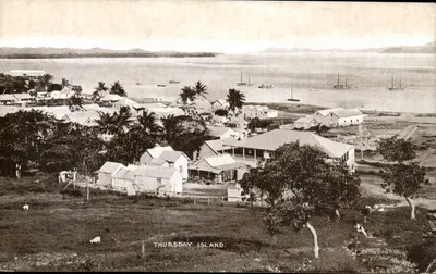 Thursday Island — widok panoramiczny — brytyjska produkcja