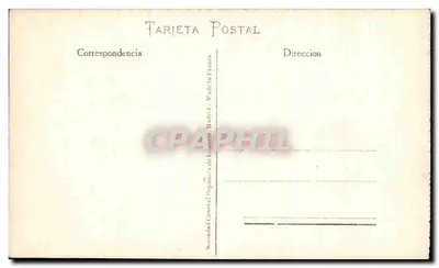 Madryt — Carrera de San Jerónimo i Congreso de los Diputados — Sociedad Española de Límpieza, Madryt, nr 109 — Rewers