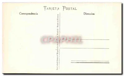 Madrid — Paseo de Recoletos — Sociedade Geral Espanhola de Filatelia, n° 106 — Verso