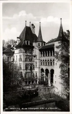 Fribourg. Musée fribourgeois d'Art et d'Histoire — éditeur Paul Savigny Lucens (Vaud), n° 197