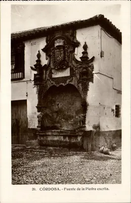 Córdoba - Fonte da Pedra Escrita — série 20, editor Campa