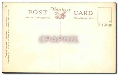 Molo i latarnia w South Shields — wydawca Collo Colour, n° 7316 — Rewers