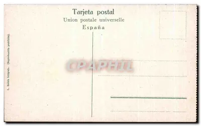 Barcelony — Plac Uniwersytetu — L. Roisin, fot. Barcelona, n°41 — Rewers