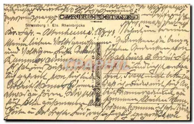 Łódki przy nabrzeżu pod stalowym mostem — Cavava — n° 229 MAINHEIM et CASABLANCA — Rewers