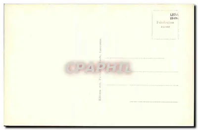 Délémont - Vorbourg — vue panoramique du canyon avec château et usine — série 1090 — Verso