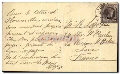 Luxemburgo - Vale da Alzette - Rochas do Bock com Ruínas do Castelo — Verso