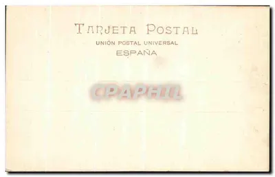 Córdoba — Torre da Catedral — Hauser y Menet, Madrid, n° 1091 — Verso