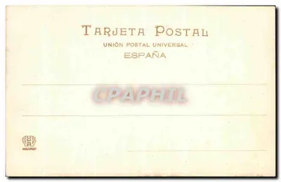 Córdoba — Wnętrze meczewy — Hausser y Menet, Madryt, n° 1617 — Rewers