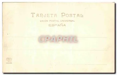 Córdoba — Vista Generale — Hauser y Menet, Madrid, n° 1090 — Verso