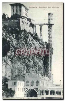 Ventimiglia - Funicular - Hotel Balzi Rossi