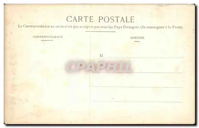 Oásis de Ouargla (Argélia) — Vacinação de crianças pelo médico militar — sem editor ou número visível — Verso