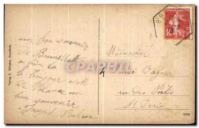 Burnenkreuz — Calvarienberg — Brunstall — Verso