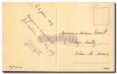 Pirmasens — Zweibrückerstraße — Ph. W. No. 501 — Verso