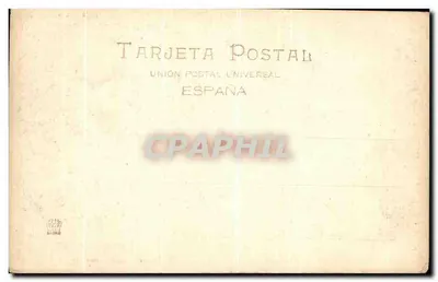 Mosteiro do Escorial — Palácio: Salão de Recepções — M. Moreno, fot.—Madrid — Verso