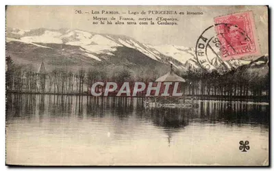 Lago de Puigcerda no inverno — Los P.Runeos — editor não identificado, n° 795