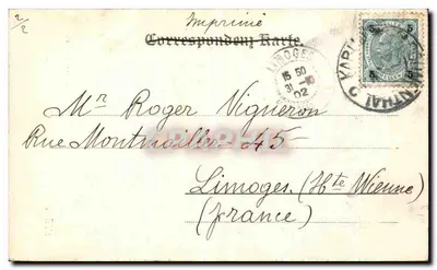 Praga — Pomnik Radetzkiego — wydawca nieznany, numer serii nie widoczny — Rewers