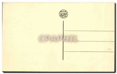 Bruxelles - L'Hotel de Ville — editore E. Desaix, Bruxelles, n° serie 1 — Verso