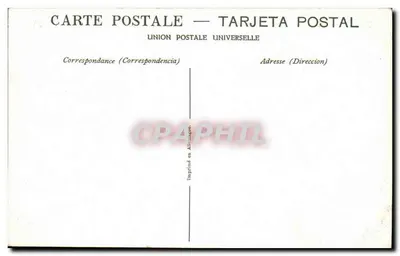 Corrida byków — Scena w Cachetero. La Puntilla — Union Postale Universelle, n°19 — Rewers