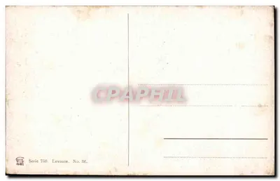 Scena uliczna w Damaszku — Levante, seria 750, nr 36 — Rewers
