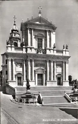 Solothurn, Catedral de São Ursino — editor Photoglob-Wehrli AG, Zurique, n° 11371
