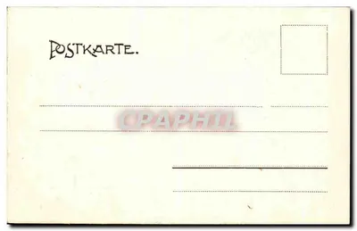 Túmulo de Carlos Magno — Catedral de Aachen — Adolf Busch, série 80579 — Verso