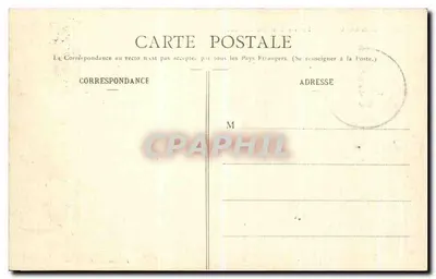 Casablanca através da brecha de um obus — J.B. Bousauge, Casablanca — Verso
