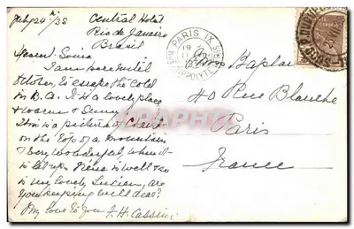 Rio de Janeiro - Cristo Redentor — editor Precising, n° G33 — Reverso
