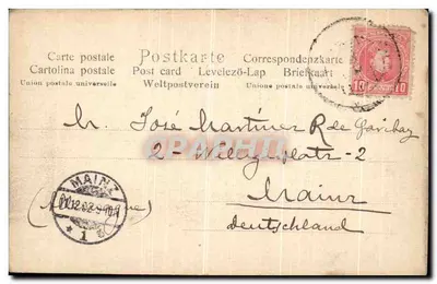 Köln — widok na Ryn i Katedrę — wydawca nieznany, nr 179 — Rewers