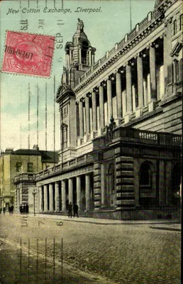 New Cotton Exchange, Liverpool — vista arquitetônica — editor não identificado