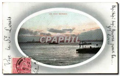 Vista da Mersey — ON THE MERSEY — editor não visível