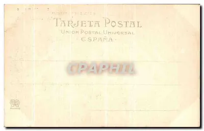 Monasterio del Escorial — Mieszkanie Filipa II — M. Moreno, Madryt — Rewers