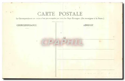 Casablanca - Le Camp (I) — Campagne du Maroc (1907-1908) — Jh. Bousauge, Casablanca — Verso