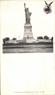 Estátua da Liberdade — Nova Iorque — Arthur Strauss, Editor, Nova Iorque, No. 99