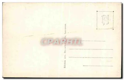 Leukerbad - Hotel Bellevue — Edição Art. Ferrochette, Lausanne, n°2426 — Verso