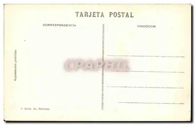 Barcelona - Calle de Cortes (Gran Via) — wydawca Roisin, n°10 — Rewers