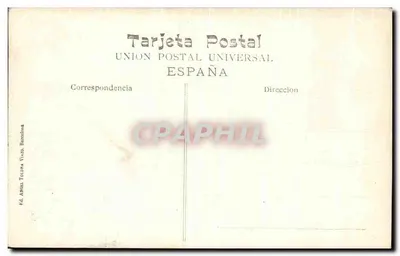 Barcelona — Igreja Santa Maria del Pino — editor Angel Tolibra Vizco, n° 205 — Verso