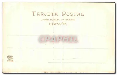 Burgos — Crucero da Catedral — Coleción D'ASLOC — Verso