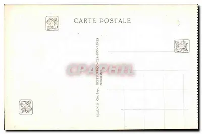 Świątynia Angkor-Vat — Lew i Wieża — Międzynarodowa Ekspozycja Kolonialna — Paryż 1931 — Rewers
