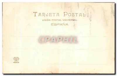 Burgos — Igreja da Cartuja — Coleción D'ASLOC — Verso