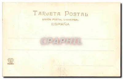 Burgos: Sepulcro do Infante D. Alonso — Cartuja — Coleção D'ASLOC — Verso