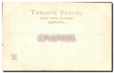 Burgos: Catedral - Nave de la Coronería — Colección D'ASLOC — Reverso