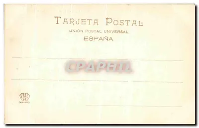 Burgos: escalera de la coronería — Catedral — Colección D'ASLOG — Reverso