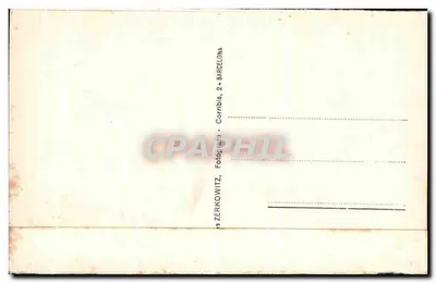 Montserrat — Monistrol i 'Cavall Bernat' — Zerkowitz, Corriola, 2 - Barcelone — Verso