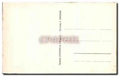 Montserrat — Wnętrze kościoła — Tallereres Zerkowicz, Fotografos, Barcelonie — Rewers