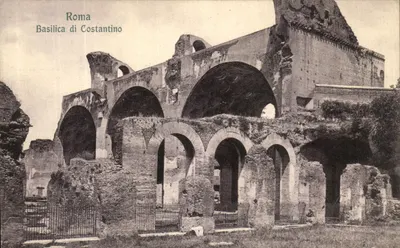 Rzym — Bazylika Konstantyna — G. Modjano e Co. Mediolan - 12717