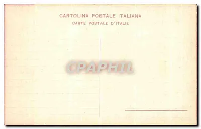 Bacchante Dançarina de Pompeia — Editor E. Ragozino, Galleria Umberto I, Nápoles — Verso