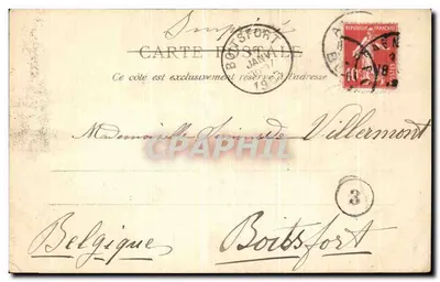 Argélia — Bou Alem Ben Siam — Coleção Ideal, P. S., N° 121 — Verso